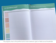 Load image into Gallery viewer, Home Sweet Homes Co-parenting Journal Progress Chart