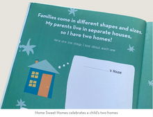 Load image into Gallery viewer, Home Sweet Homes Co-parenting Journal Celebrates Two Homes
